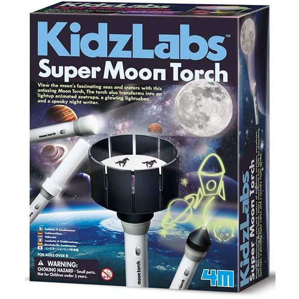 HCM Kinzel KidzLabs Super Moon Torch lampadina lunar