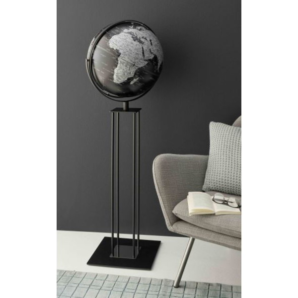 emform Globo da terra Worldtrophy Matt Black 42,5cm