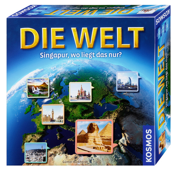 Kosmos Verlag Gioco Il Mondo - Singapore, dove si trova?