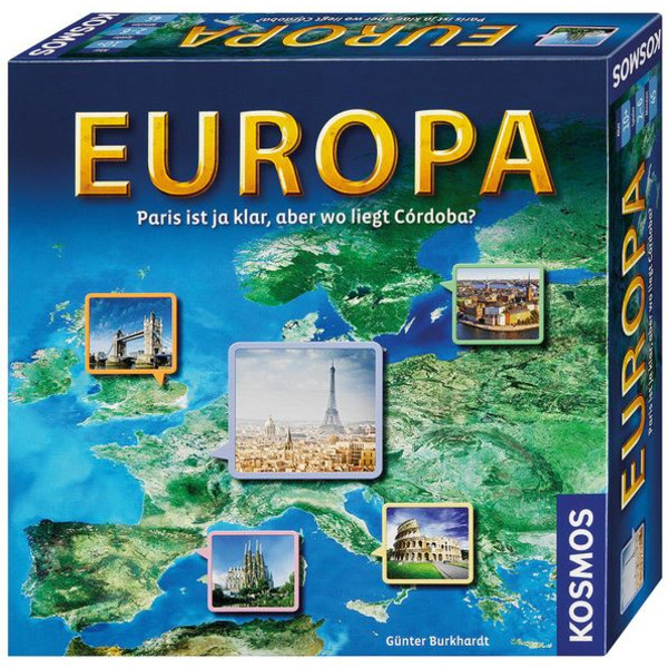 Kosmos Verlag Gioco Europa - Parigi è chiara, ma dove si trova Córdoba?