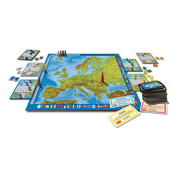 Kosmos Verlag Gioco Europa - Parigi è chiara, ma dove si trova Córdoba?
