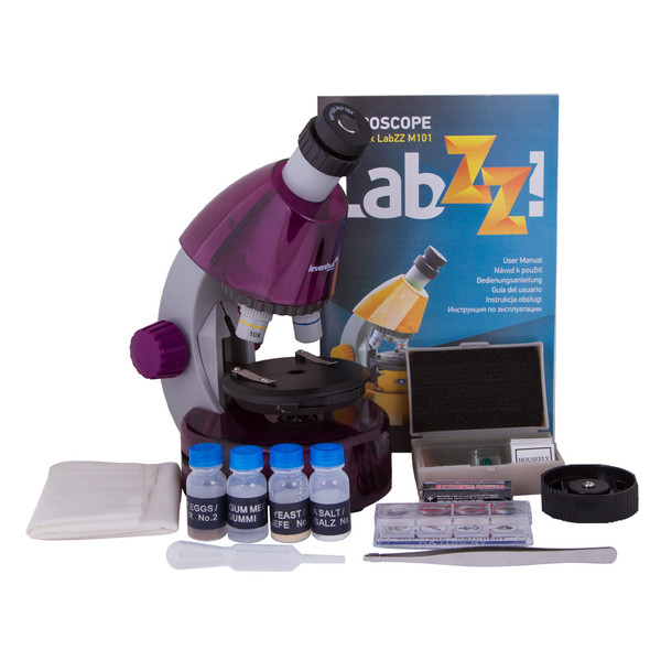 Levenhuk Microscopio LabZZ M101 Amethyst