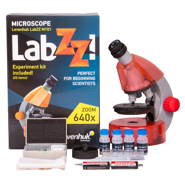 Levenhuk Microscopio LabZZ M101 Orange