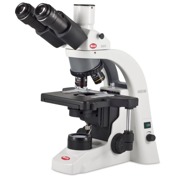 Motic Microscopio BA210E, ELITE, Halogen, 4x-1000x, infinity, trino