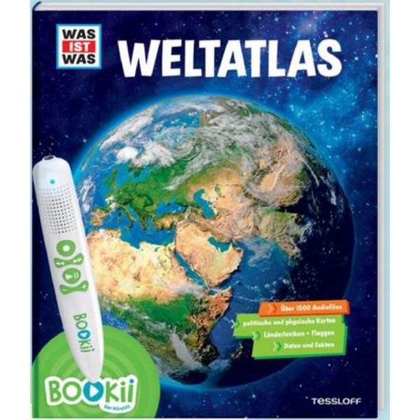 Tessloff-Verlag BOOKii WAS IST WAS Starter Set Atlante Mondiale