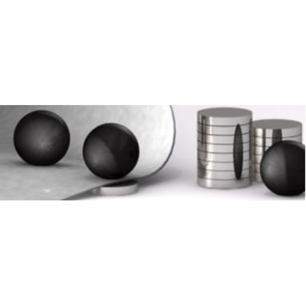 Bacher Verlag Set di palline magnetiche Neoballs 54 pezzi in nero