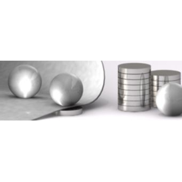 Bacher Verlag Set di palline magnetiche Neoballs 54 pezzi argento