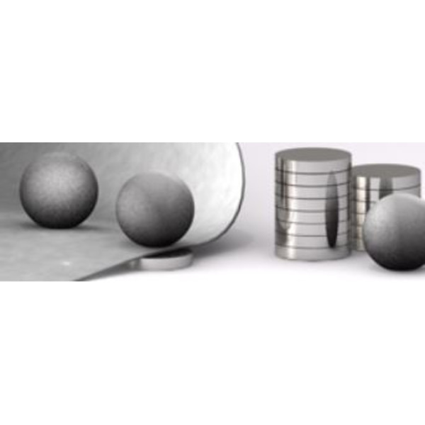 Bacher Verlag Set di palline magnetiche Neoballs 54 pezzi bianco