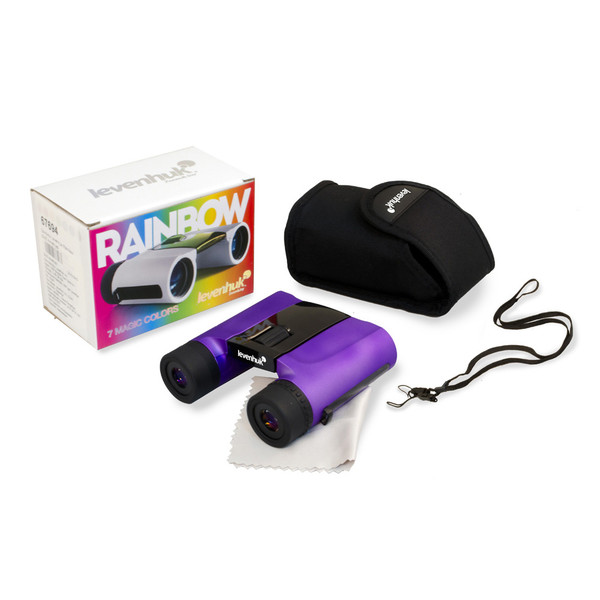 Levenhuk Binocolo Rainbow 8x25 Amethyst