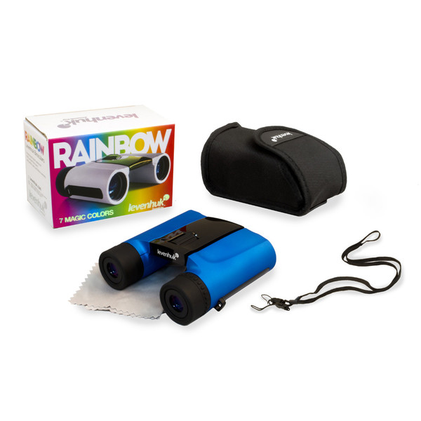 Levenhuk Binocolo Rainbow 8x25 Blue Wave