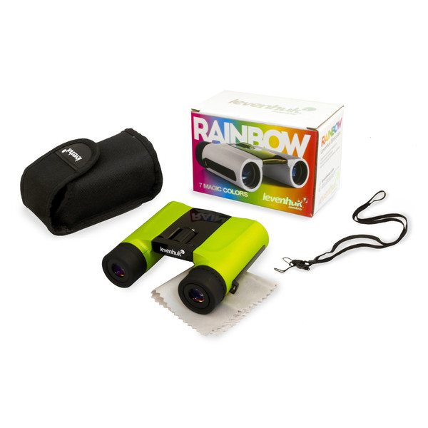 Levenhuk Binocolo Rainbow 8x25 Lime