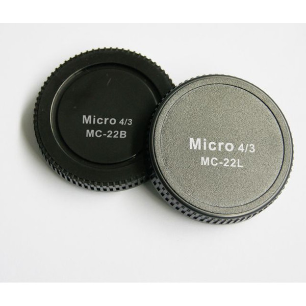 Pixel Protezione Antipolvere Tappo posteriore dell'obiettivo MC-22B + tappo del corpo MC-22L per Micro Quattro Terzi
