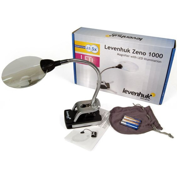 Levenhuk Lente d`Ingrandimento Zeno 1000 2.5/5x, 88/21mm LED