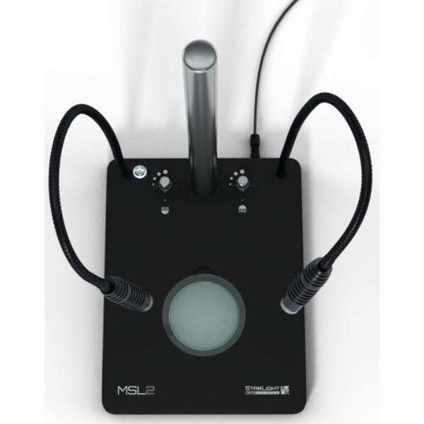 StarLight Opto-Electronics Colonna di sostegno MSL2, con illuminazione trasmessa e incidente (senza moduli LED)
