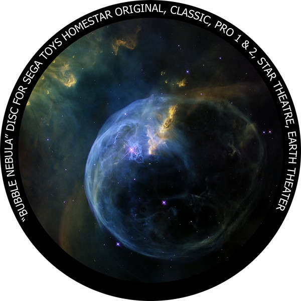 Redmark Diapositiva per il planetario Sega Homestar con la Nebulosa Bolla