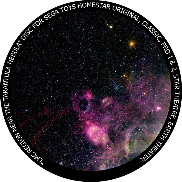 Redmark Diapositiva per il planetario Sega Homestar con la Nebulosa Tarantola