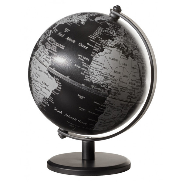 TROIKA Mini Globo Gagarin Matt Black 13cm