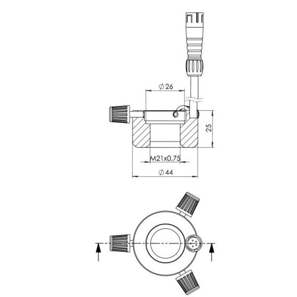 StarLight Opto-Electronics RL1-10 UV365, UV (365 nm), Ø 20 mm