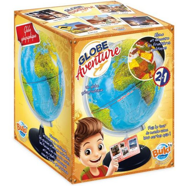 Buki Globo per Bambini Aventure 25cm