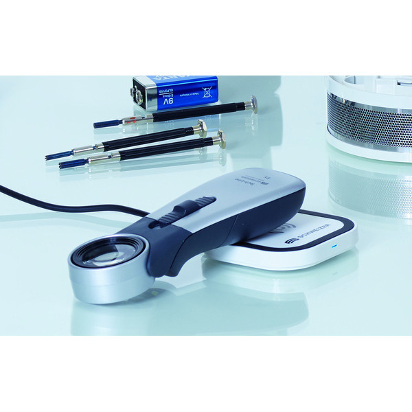 Schweizer Lente d`Ingrandimento Tech-Line induzione, 6500K, 8x, Ø30mm, aplanare