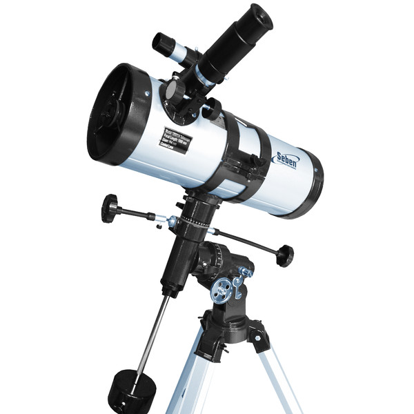 Seben Star Sheriff 114/1000 EQ3 Telescopio Riflettore Astronomia Cannocchiale