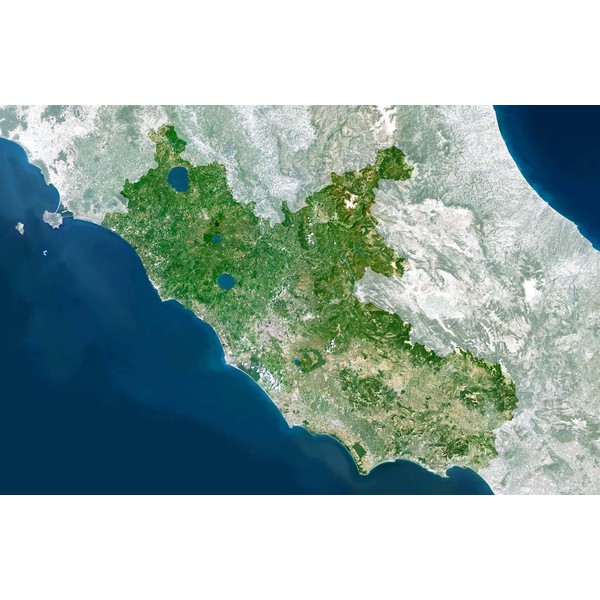 Planet Observer Mappa Regionale Regione Lazio