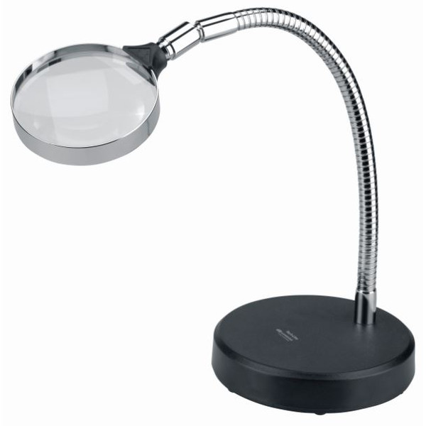 Schweizer Lente da tavolo, 2,5x/Ø90mm, biconvessa