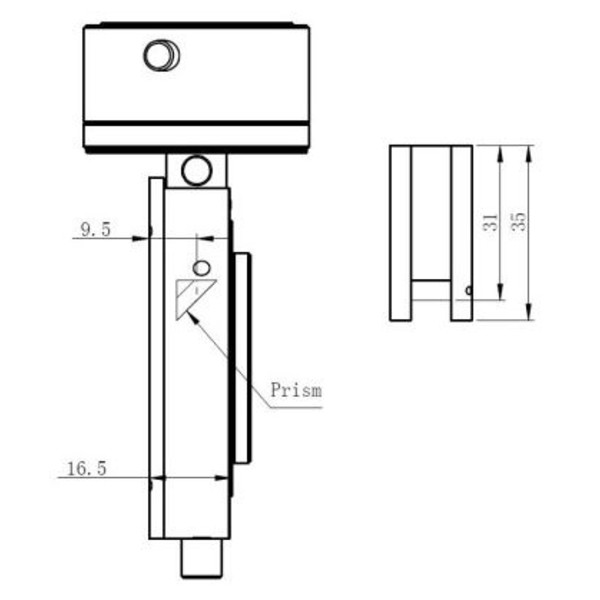 ZWO Guida fuori asse Off-Axis-Guider