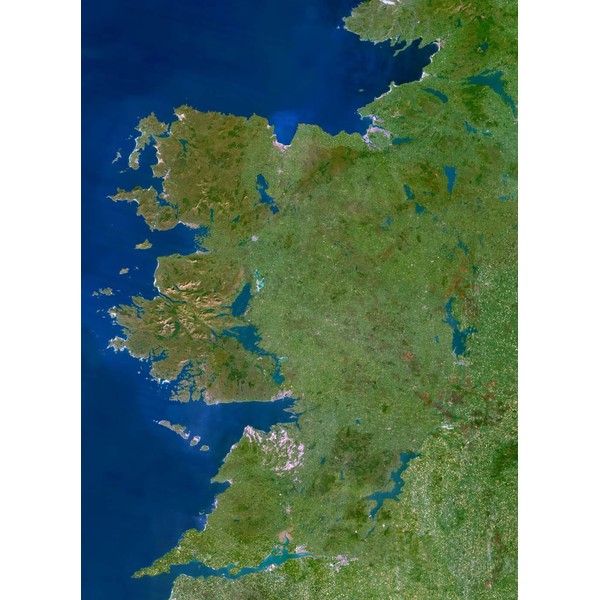 Planet Observer Mappa Regionale Regione di Connacht