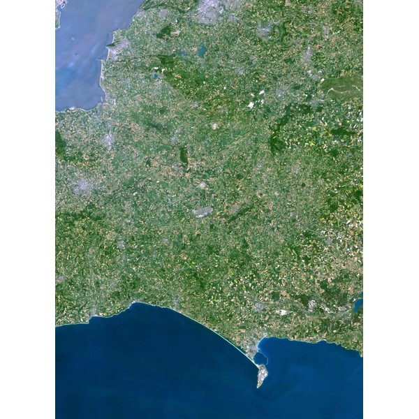 Planet Observer Mappa Regionale Regione di Dorset