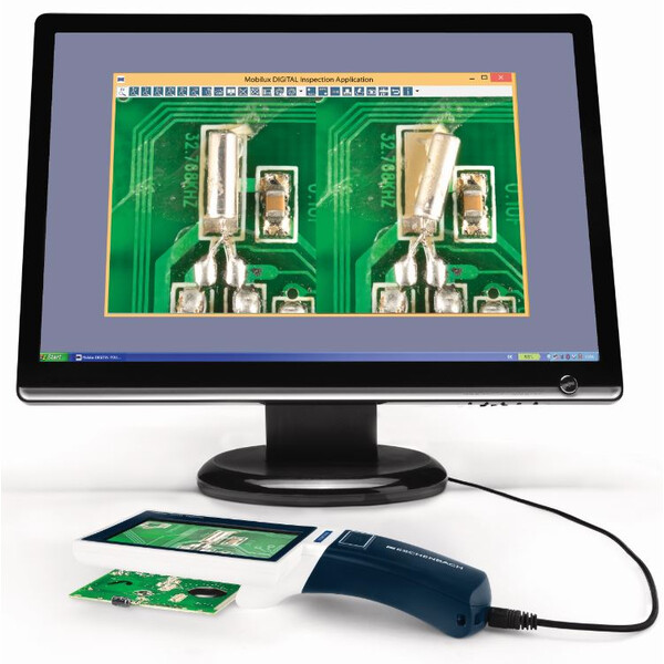 Eschenbach Lente d`Ingrandimento mobilux, Digitale, Ispezione,