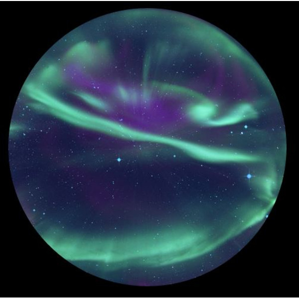 astrial Diapositiva per il Planetario Aurora Borealis Scenic di Sega Homestar