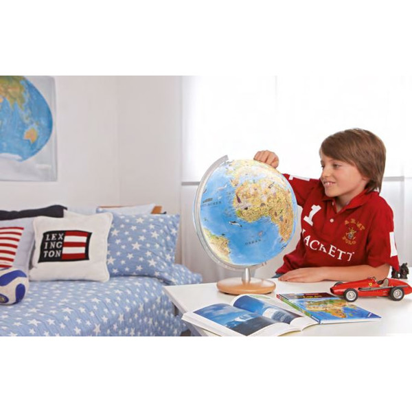 Columbus Globo per Bambini Unsere Erde mit Entdeckerstift 34cm