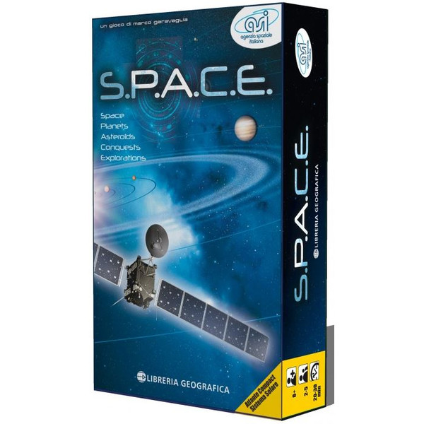 Libreria Geografica S.P.A.C.E. (Space, Planets, Asteroids, Conquests, Explorations)