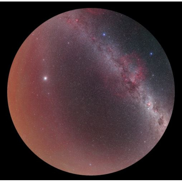 astrial Diapositiva per il Planetario Sega Homestar Il cielo sopra La Silla Scenic