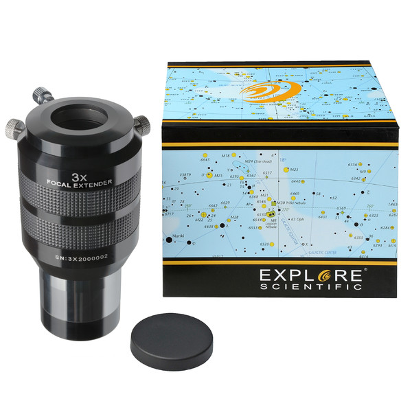 Explore Scientific Lente di Barlow Estensore focale 3x 2"