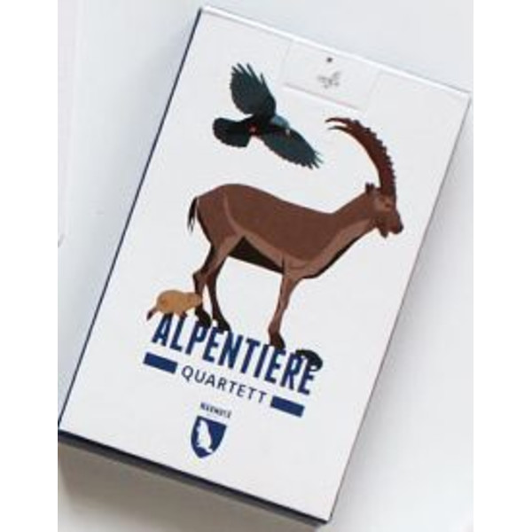 Marmota Maps Gioco di carte Quartetto di Animali Alpini
