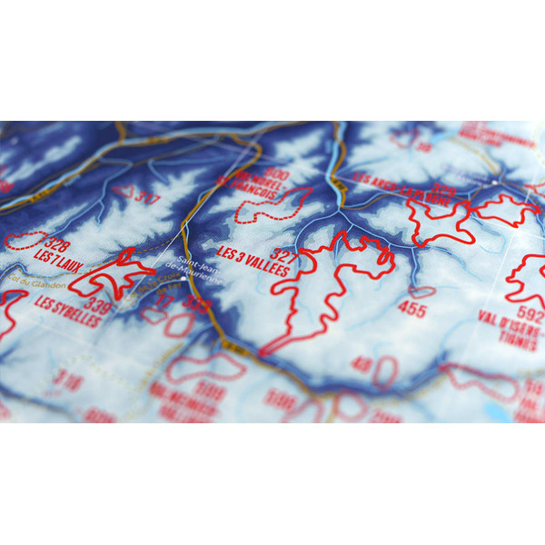 Marmota Maps Mappa alpina 609 aree sciistiche