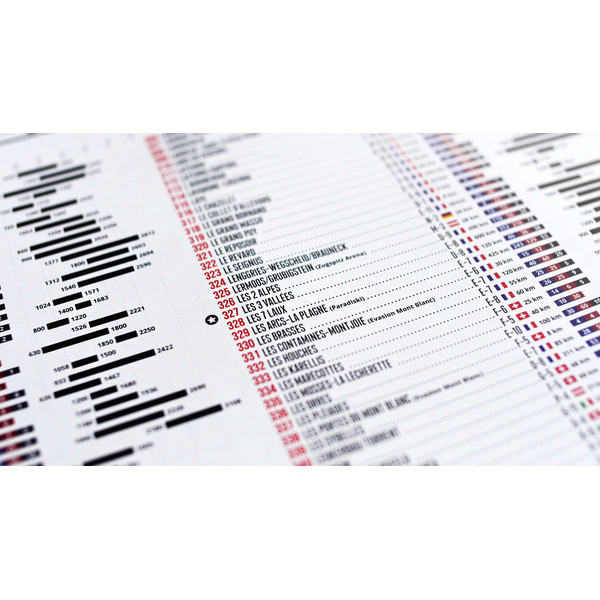 Marmota Maps Mappa alpina 609 aree sciistiche