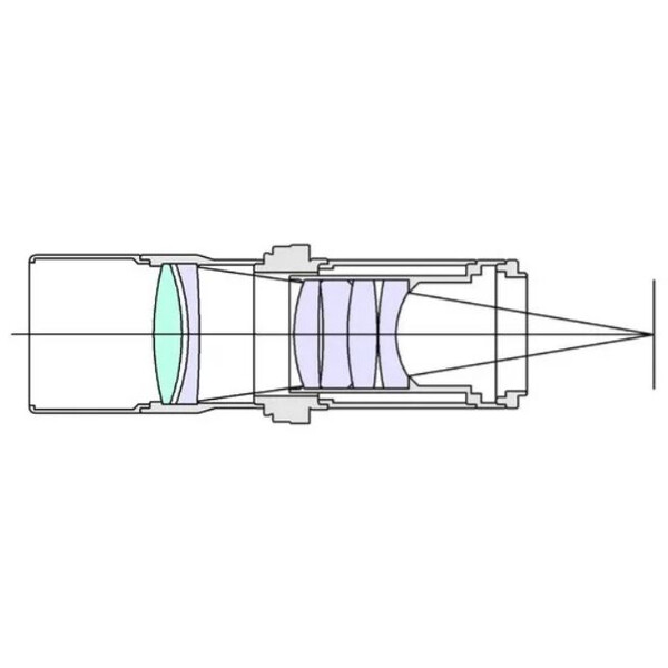 BORG Rifrattore Apocromatico AP 55/200 55FL OTA Set