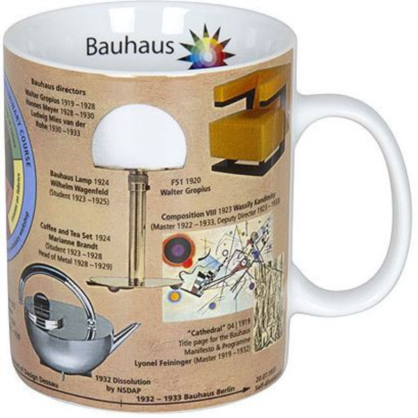 Könitz Tazza Mugs of Knowledge Bauhaus (English)