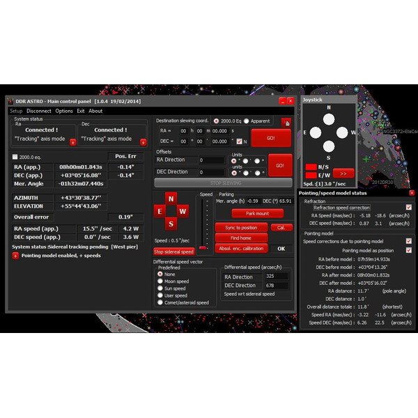 Alcor-System Montatura Direct Drive Nova 120