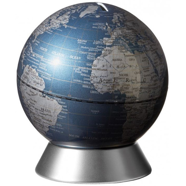 TROIKA Globo Salvadanaio Orion Blue 14 cm