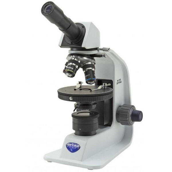 Optika Microscopio B-150P-MRPL, POL, mono, piano, batteria, 400x