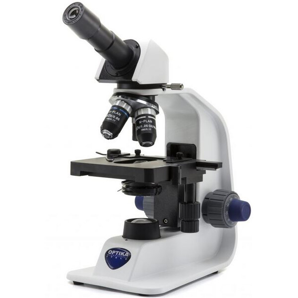 Optika Microscopio B-155R-PL, mono, akku, 1000x
