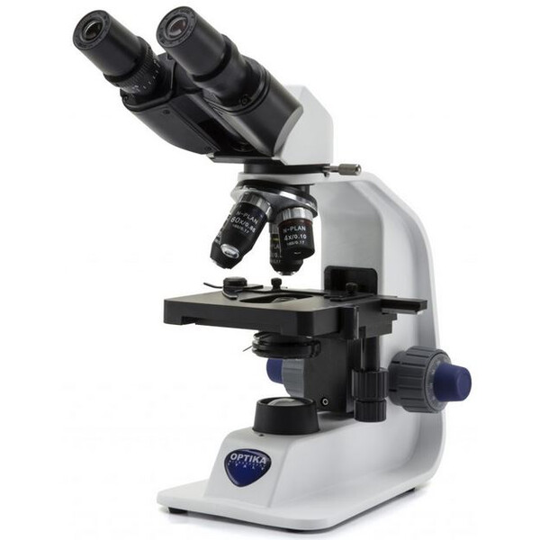 Optika Microscopio B-157R-PL, binoculare, batteria, 600x