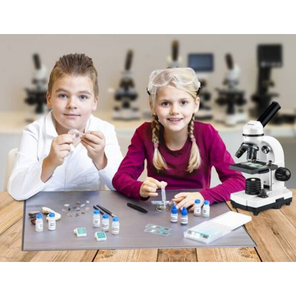 Bresser Junior Set di accessori per microscopi smart con codici QR