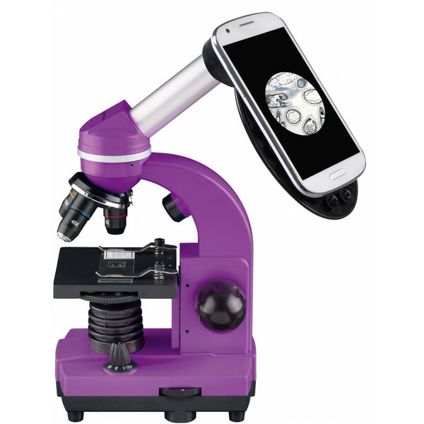 Bresser Junior Microscopio Biolux SEL violetto