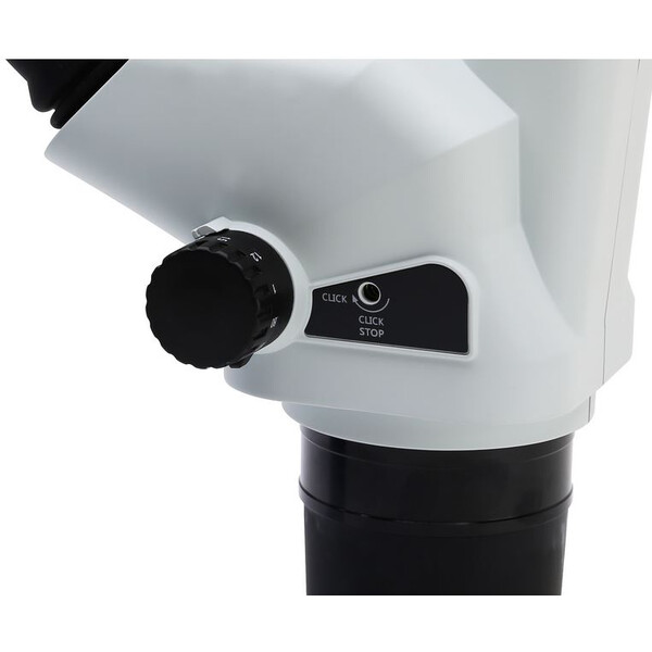 Optika Microscopio stereo zoom SZO-1, binoculare, 6,7-45x, Colonna di sostegno, senza illuminazione