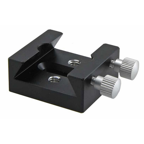 TS Optics Base per supporto cercatore con attacco per treppiede fotografico da 1/4" e foro oblungo